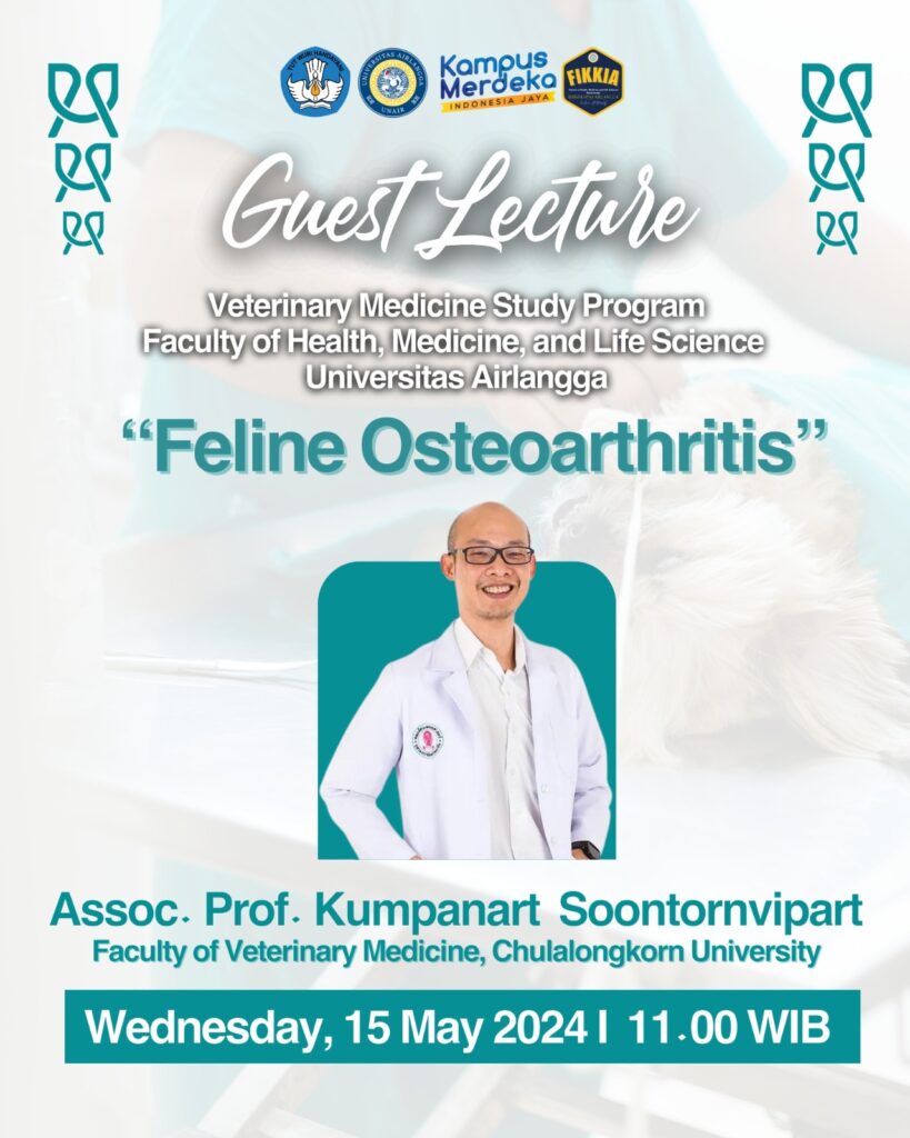 International Guest Lecture of Feline Osteoarthritis